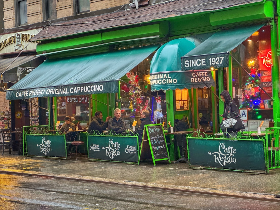 Greenwich Village walking tour: Caffe Reggio in New York City