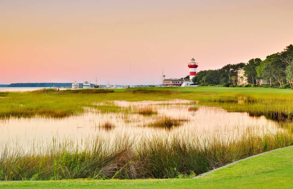 Spring vacation ideas: Harbour Town Golf Links on Hilton Head Island in South Carolina