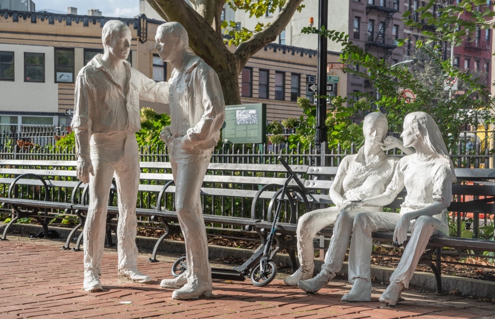 Greenwich Village walking tour: Stonewall National Monument in New York City