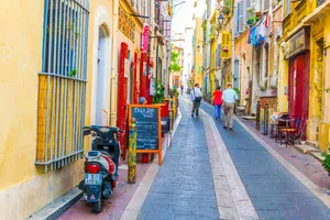 The Le Panier neighborhood in Marseille