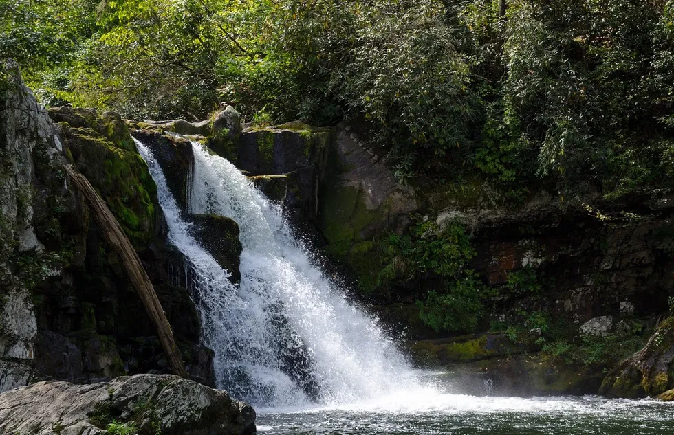 Spring vacation ideas: Abrams Falls in Tennessee's Great Smoky Mountains National Park